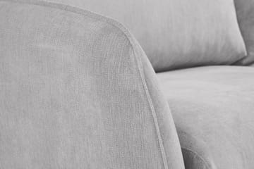 Trend Lyx Schäslongsoffa Vänster - Ljusgrå/Ek - Möbler - Soffa - Divansoffor & schäslongsoffa