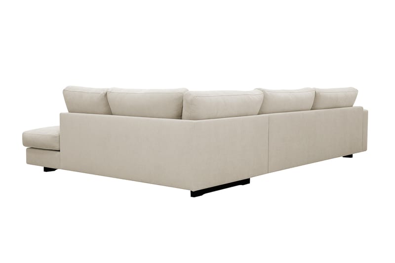 Valencia Extra Djup 4-sits Soffa med Schäslong Höger - Beige - Möbler - Soffa - Divansoffor & schäslongsoffa