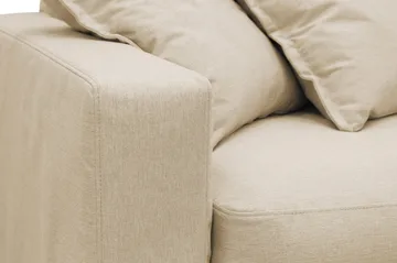 Valencia Extra Djup 4-sits Soffa med Schäslong Höger - Beige - Möbler - Soffa - Divansoffor & schäslongsoffa