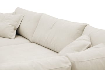 Valencia Extra Djup 4-sits Soffa med Schäslong Höger - Beige - Möbler - Soffa - Divansoffor & schäslongsoffa