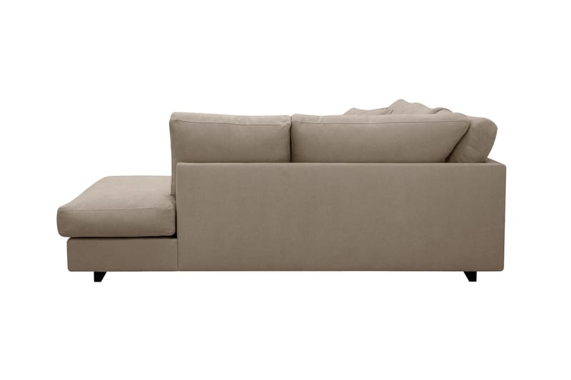Valencia Extra Djup 4-sits Soffa med Schäslong Höger - Brun - Möbler - Soffa - Divansoffor & schäslongsoffa