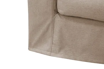 Valencia Extra Djup 4-sits Soffa med Schäslong Höger - Ljusbrun - Möbler - Soffa - Divansoffor & schäslongsoffa