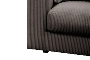 Valencia Extra Djup 4-sits Soffa med Schäslong Höger - Mörkgrå - Möbler - Soffa - Divansoffor & schäslongsoffa