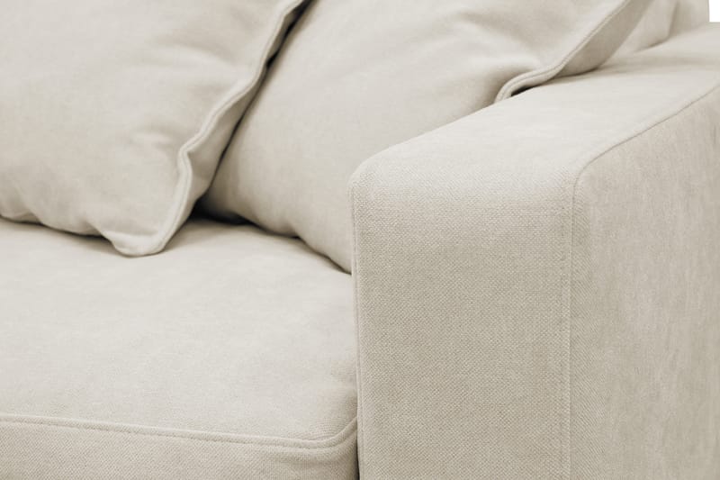 Valencia Extra Djup 4-sits Soffa med Schäslong Vänster - Beige - Möbler - Soffa - Divansoffor & schäslongsoffa