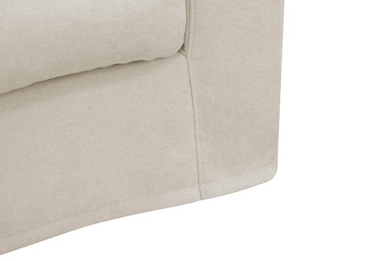 Valencia Extra Djup 4-sits Soffa med Schäslong Vänster - Beige - Möbler - Soffa - Divansoffor & schäslongsoffa