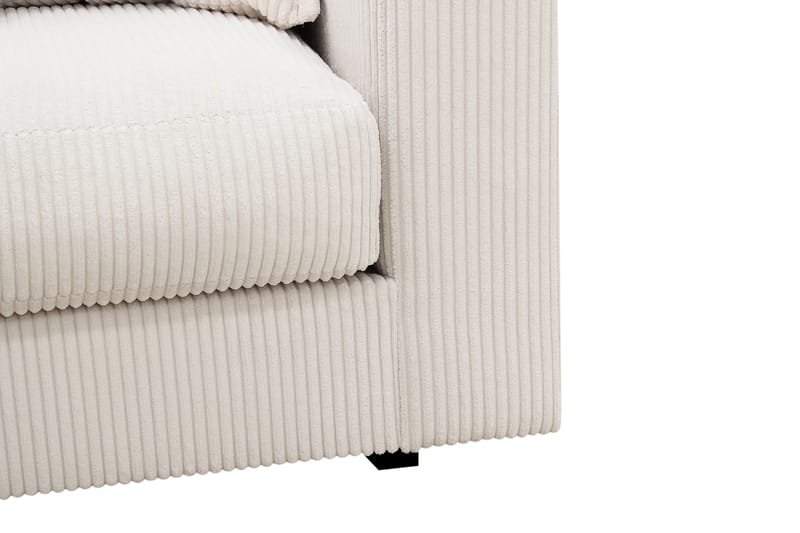 Valencia Extra Djup 4-sits Soffa med Schäslong Vänster - Offwhite - Möbler - Soffa - Divansoffor & schäslongsoffa