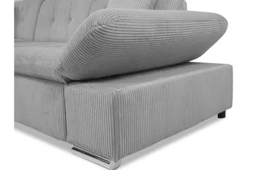 Vananda Soffa med Divan 3-sits - Svart - Möbler - Soffa - Bäddsoffa - Bäddsoffa divan
