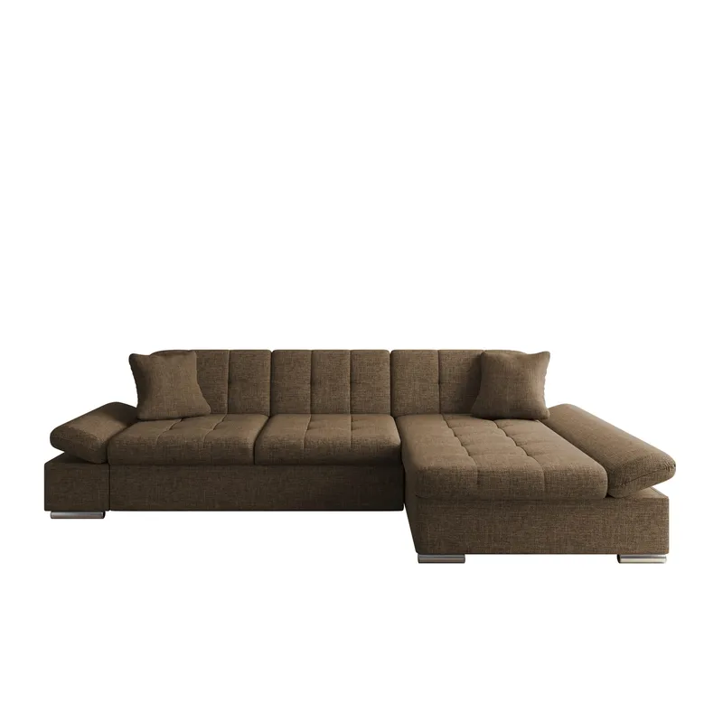 Vananda Soffa med Divan 4-sits - Brun - Möbler - Soffa - Divansoffor & schäslongsoffa