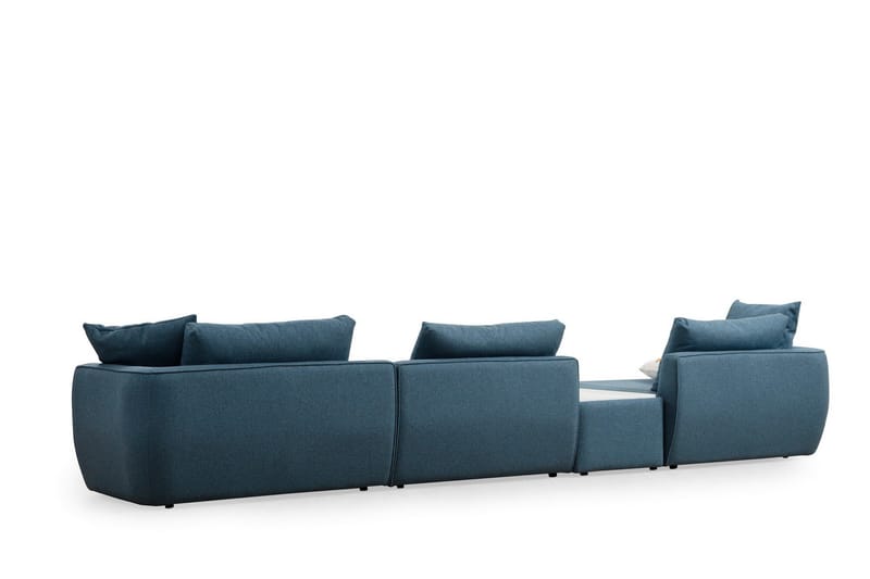 Viimse Soffa m. Divan 3-sits - Blå - Möbler - Soffa - Divansoffor & schäslongsoffa