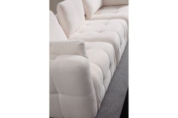 Yvara Soffa med Divan 4-sits - Vit - Möbler - Soffa - Modulsoffor - Komplett modulsoffa