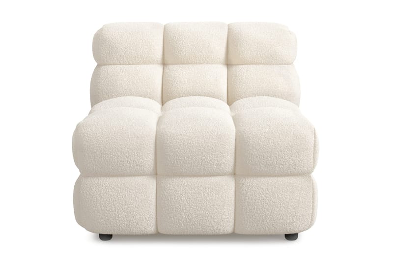 Elise Bubblig Soffgrupp 3-sits Soffa + Fåtölj - Vit - Möbler - Soffa - Soffgrupp