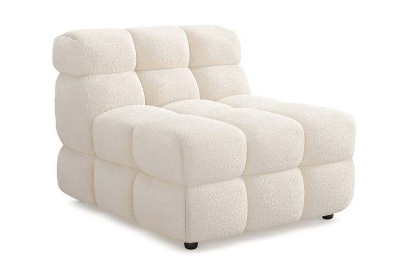 Elise Bubblig Soffgrupp 4-sits Divansoffa Höger + Fåtölj - Beige - Möbler - Soffa - Soffgrupp