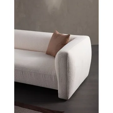 Elvaris 3-sits Soffa - Vit - Möbler - Soffa - 3 sits soffa