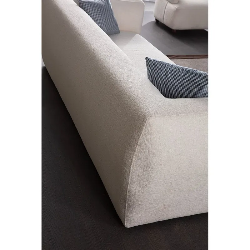 Elvaris 3-sits Soffa - Vit - Möbler - Soffa - 3 sits soffa