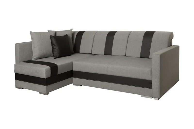 Ericka 4-sits Bäddsoffa - Grå - Möbler - Soffa - Bäddsoffa