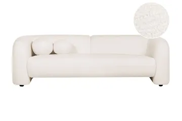 Fabion Soffa 3-sits - Vit - Möbler - Soffa - 3 sits soffa