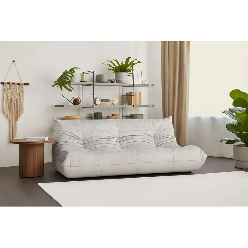 Feylorin 3-sits Soffa - Vit - Möbler - Soffa - 3 sits soffa