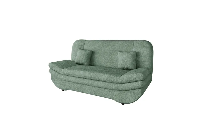 Figurelle Bäddsoffa 2-sits i Bouclé, Grön