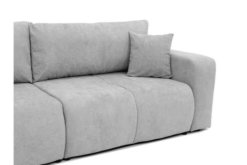 Flo 3-sits Bäddsoffa med Förvaring i Tyg - Gul - Möbler - Soffa - Bäddsoffa