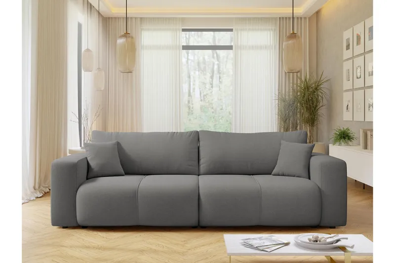 Flo Bäddsoffa 3-sits - Grå - Möbler - Soffa - Bäddsoffa