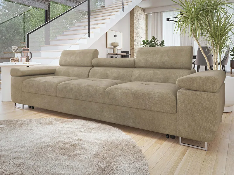 Gabina 3-sits Soffa - beige - Möbler - Soffa - Bäddsoffa