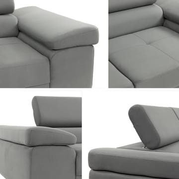 Gabina 3-sits Soffa - brun - Möbler - Soffa - 3 sits soffa