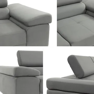 Gabina 3-sits Soffa - grå - Möbler - Soffa - Bäddsoffa