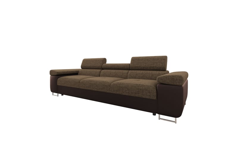 Gabina Soffa 3-sits - Brun - Möbler - Soffa - Skinnsoffor