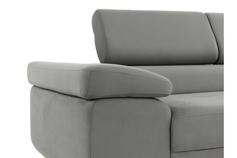Gabina Soffa 3-sits - Vit/Grå - Möbler - Soffa - Skinnsoffor