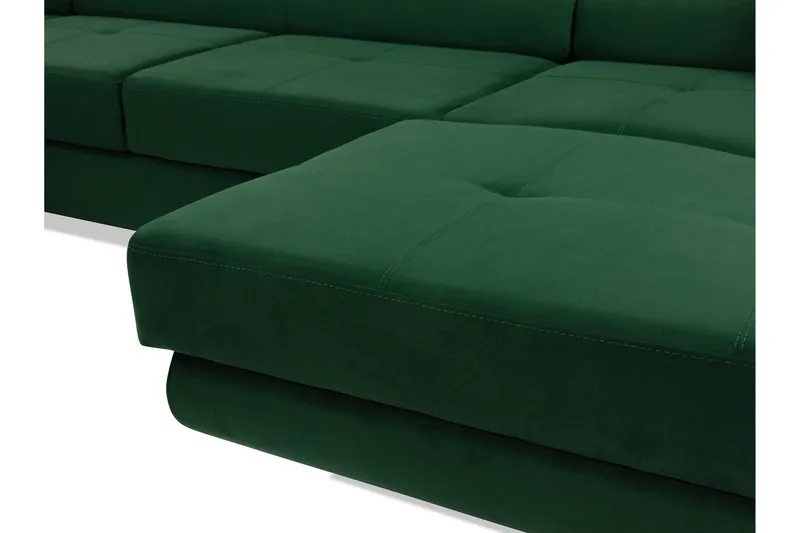 Gabina Soffa med Divan och Schäslong 4-sits - Beige/Grå - Möbler - Soffa - Skinnsoffor
