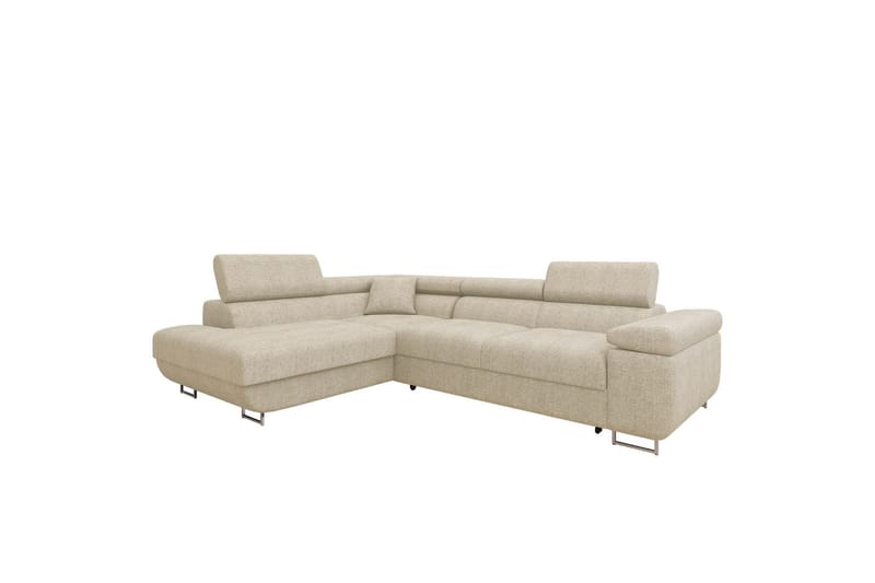 Gabina Soffa med Schäslong 3-sits - Beige - Möbler - Soffa - Bäddsoffa