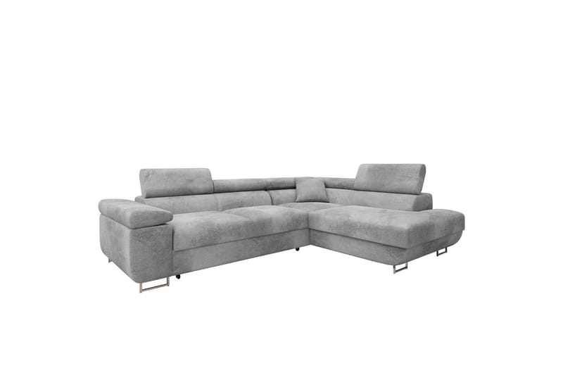 Gabina Soffa med Schäslong 3-sits - Grå - Möbler - Soffa - Bäddsoffa