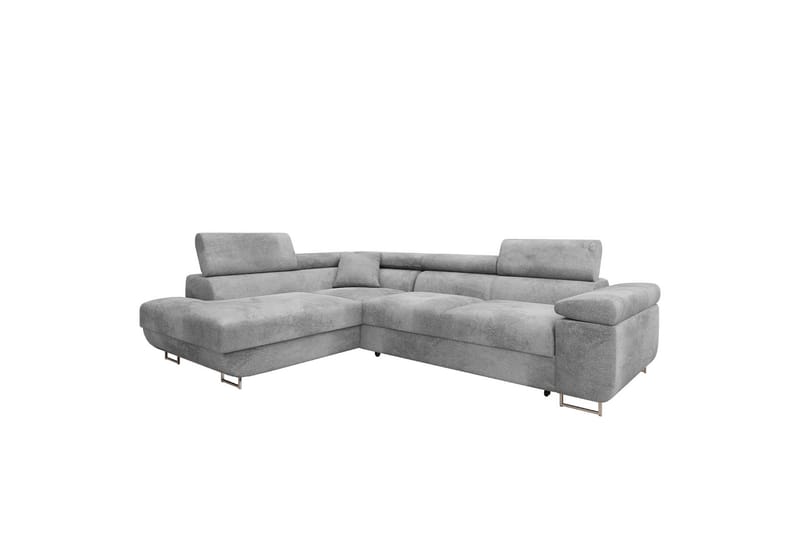 Gabina Soffa med Schäslong 3-sits - Grå - Möbler - Soffa - Bäddsoffa