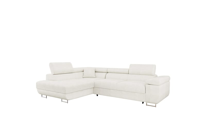 Gabina Soffa med Schäslong 3-sits - Vit - Möbler - Soffa - Bäddsoffa