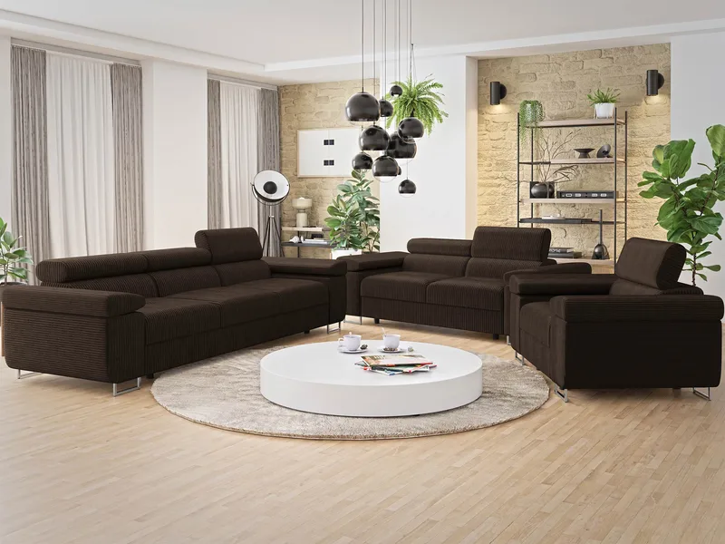 Gabina Soffgrupp 3-sitssoffa+2-sitssoffa+Fåtölj - Möbler - Soffa - Soffgrupp