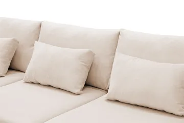 Grande 6-sits U-Soffa med Divan Höger - Beige Manchester - Möbler - Soffa - U-soffa