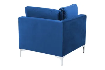 Hörnsektion Evja Blå - Blå - Möbler - Soffa - Modulsoffor - Hörnmodul