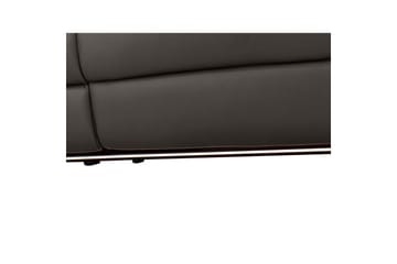 Hörnsoffa 3-sits Pareli Brun, Läder/PU, Vänster Elektrisk Fåtölj - Brun, Läder/PU, Vänster Elektrisk Fåtölj - Möbler - Soffa - Skinnsoffor