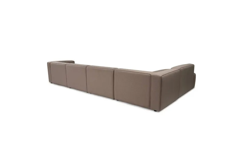 Hörnsoffa Abbas Ljusbrun - Ljusbrun - Möbler - Soffa - Hörnsoffa