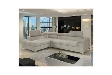 Hörnsoffa Eltap Eridano 275x202x88 cm - Touch 18, Vänster - Möbler - Soffa - Bäddsoffa