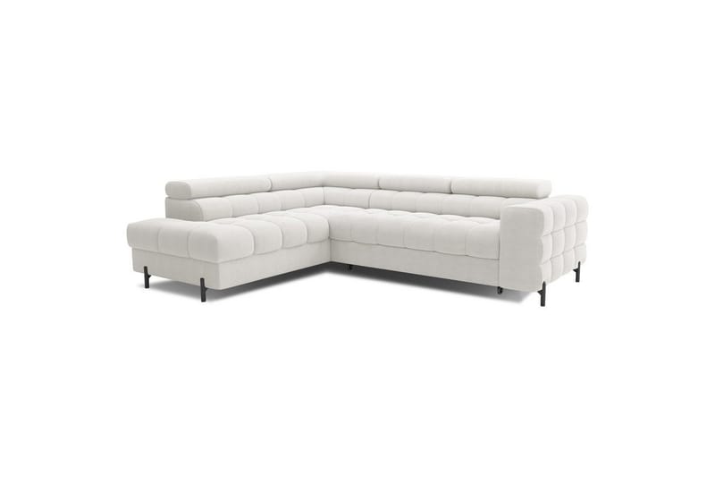 Hörnsoffa Eltap Ferucce 276x200x93 cm Amore 01 gräddvit Dubbelriktad - Möbler - Soffa - Bäddsoffa