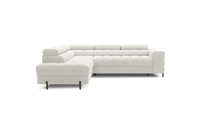 Hörnsoffa Eltap Ferucce 276x200x93 cm Amore 01 gräddvit Dubbelriktad - Möbler - Soffa - Bäddsoffa