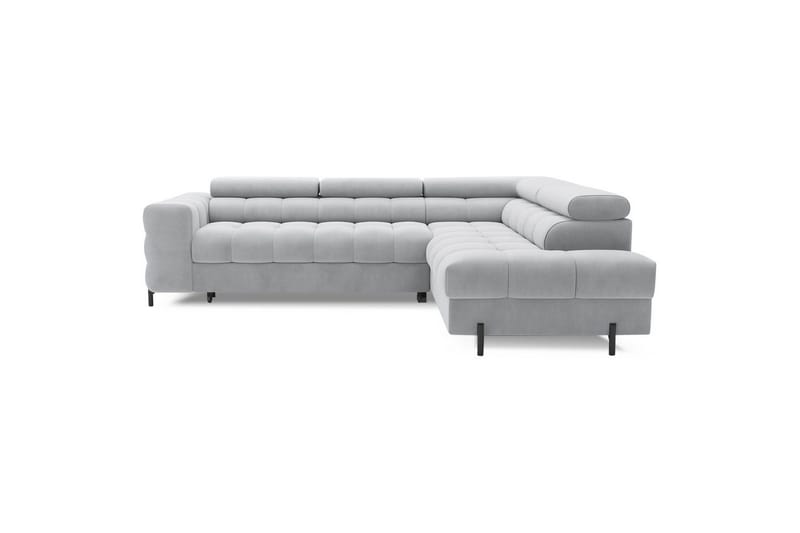 Hörnsoffa Eltap Ferucce 276x200x93 cm - Paros 05, Grå, Höger - Möbler - Soffa - Bäddsoffa