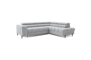 Hörnsoffa Eltap Ferucce 276x200x93 cm - Paros 05, Grå, Höger - Möbler - Soffa - Bäddsoffa