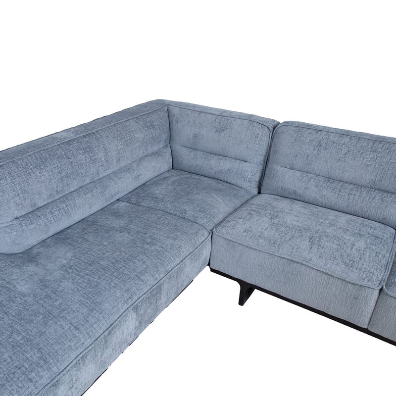 Hörnsoffa Hasso Vänsterhörn - silvergrå - Möbler - Soffa - Hörnsoffa