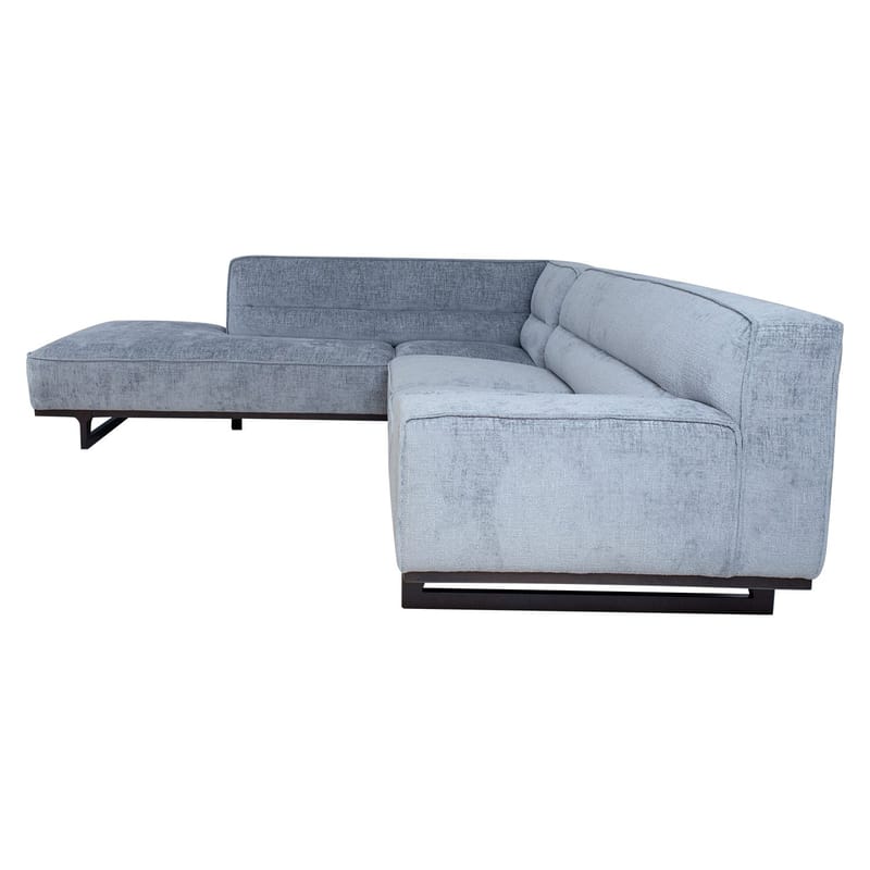 Hörnsoffa Hasso Vänsterhörn - silvergrå - Möbler - Soffa - Hörnsoffa