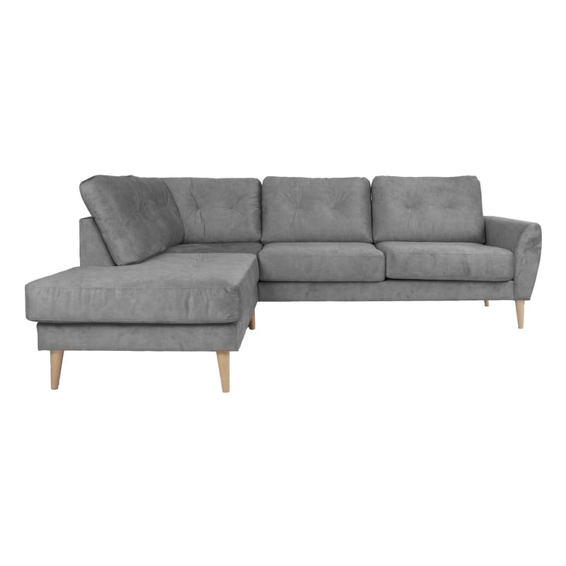 Hörnsoffa Ivarby Vänster - grå - Möbler - Soffa - Hörnsoffa