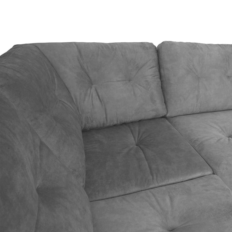 Hörnsoffa Ivarby Vänster - grå - Möbler - Soffa - Hörnsoffa