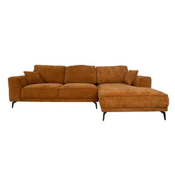 Hörnsoffa Monar Höger - brun - Möbler - Soffa - Hörnsoffa