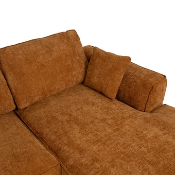 Hörnsoffa Monar Höger - brun - Möbler - Soffa - Hörnsoffa